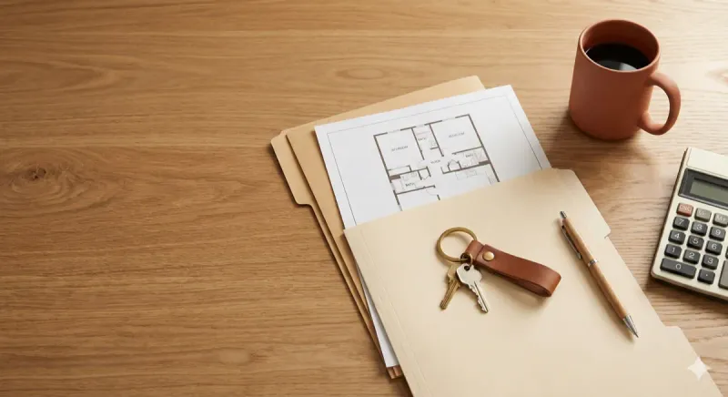 Eigentümer prüft Mietunterlagen