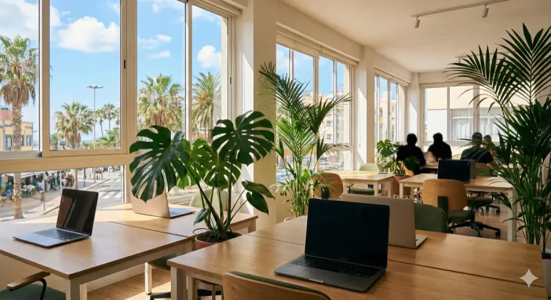 Coworking-Space mit Meerblick in Las Palmas de Gran Canaria